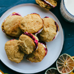 Vegan eggnog whoopie pies